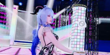 ` likyo   COS Ganyu IZ_ONE - FIESTA mmd dance 18R