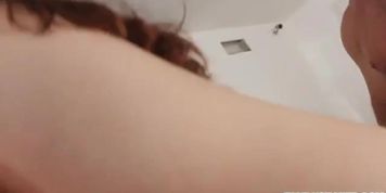 Elektra got her pussy a rough and deep pounding from her step dad