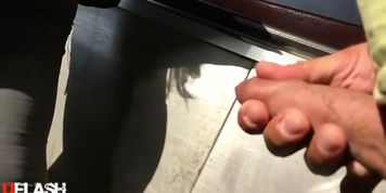 Cum Behind Girls in Public 09