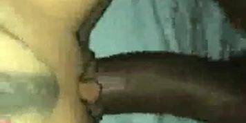 Big Black and White Cocks Fuck Petite Small Tits Wife