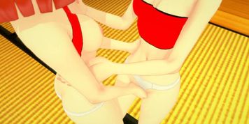 (3D Hentai)(Lesbian)(Batman) Delia Dennis and Deirdre Dennis