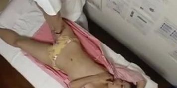 Japanese Massage Hot Babe In Clinic Room
