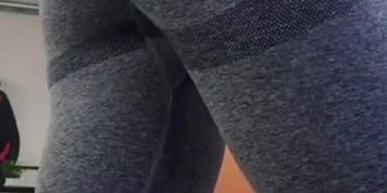 ?APG ROU_1? TEEN ASIA GIRL WITH YOGA PANTS GYM SWEET ASS AMATEUR