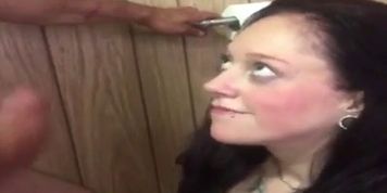 Amazing facial, big cock cums on gfs face