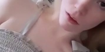 Quickly Cumming in My Boyfriends Bed While Hes Downstairs