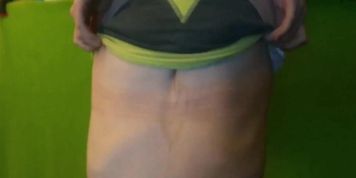 Post-Run Titty Drop in my tightest sports bra...