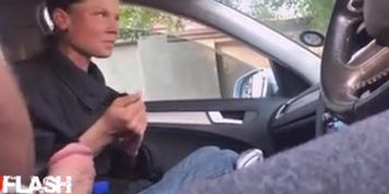 Car Flash Teen Handjob