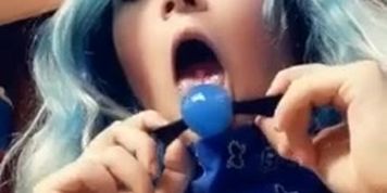 taking off my mask to show a surprise pt.1