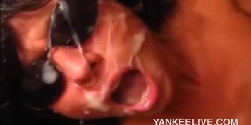 huge load facial 156