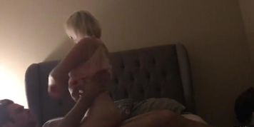 Hot Blonde Milf Mom Wants Son'S Creampie- Leaked