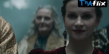 Anya Chalotra Breasts,  Butt Scene  in The Witcher