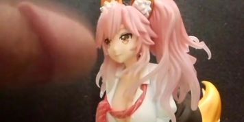 Tamamo figure bukkake (sof)