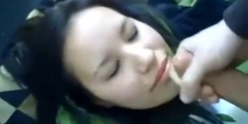Facial Queen Smiles for Huge Cumshots ( 2 facials)