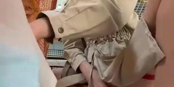 SSSATIVAA risky masturbate in public toilet