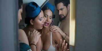 Air Hostess Caught Indian Guy Masturbating *FUCKED IN TOILET*