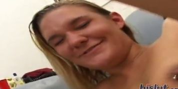 blonde milf banged on couch interrcial gangbang