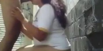 Sucking and fucking a flasher
