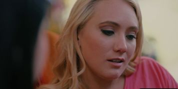 Curvy teens banged by older guy in threesome