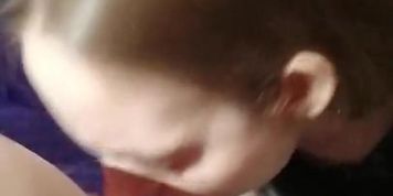 bathroom blowjob