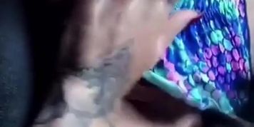 Maitland Ward lesbian in back of car.