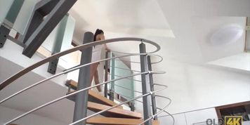 OLD4K. Hot sex after a hot bath (Anna Rose)