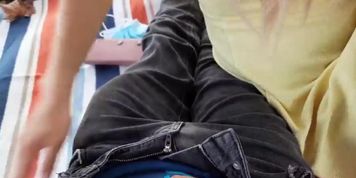 Blonde Teen Sofie Lund Fucks in Public Park with Otto Holm