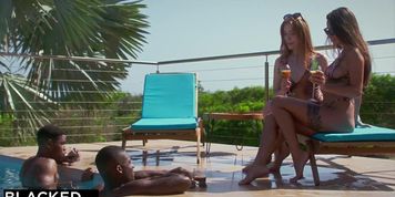This Lesbian Couple Made an Exception for Bbc (Darrell Deeps, Jia Lissa, Liya Silver)