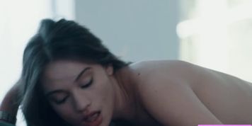 Lesbian teen Liv Wild licks her stepsisters hot girlfriend Jaclyn