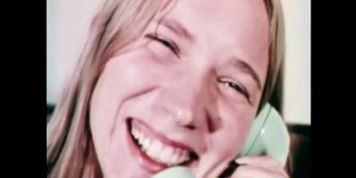 Smiling blonde honey has fun with a big black cock