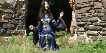 Anal Queen screw XXXL Seahorse dildo & prolapse in castle (Hotkinkyjo)