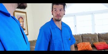 Small threesome slut rough time fucky at the hall (Maya Bijou)