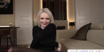 Blonde Teen Amber Kawaii Rides BBC On POV