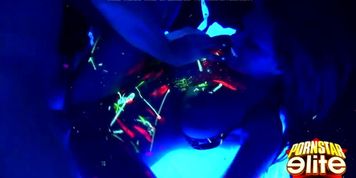 UV Light Nurse Eva Angelina Will Take Care Of You (Brittany Stone, Morrigan Hel, Uma Zex)