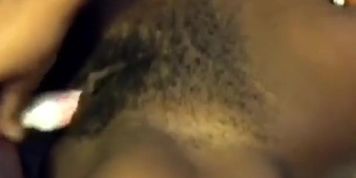 18Yo Slut Ebony Teasing  Screw A Bottle  And Go To Shower