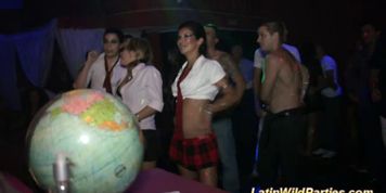 LATINWILDPARTIES - cute latinas in wild party orgy