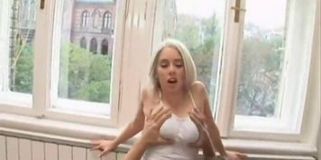 AMWF Nesty interracial with Asian guy - video 2