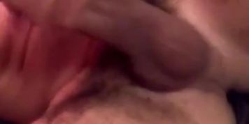 Solo quickie thick dick jerk off