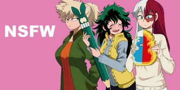 NSFW Female Bakugou x Todoroki x Izuku THREESOME ASMR