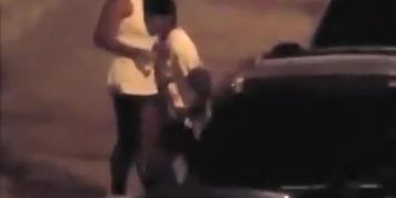 Black prostitutes taking a piss on a Saturday night