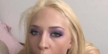 MYTINYDICK - Big juggs blondie sucks his cock so hard