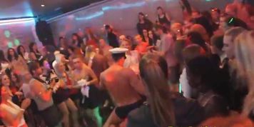 Shameless Sluts Take Cocks In Their Mouths And Pussies At CFNM Party