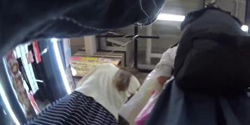 Schoolgirl upskirt HD sexy panties