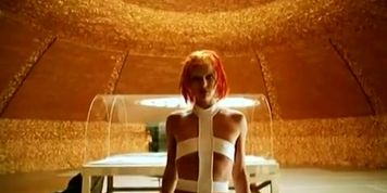 Milla Jovovich Sexy Scene  in The Fifth Element