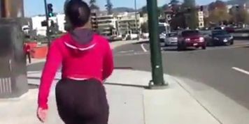 Big ass walking (Abella Danger, Bella Danger)
