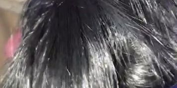 Hairjob cum 