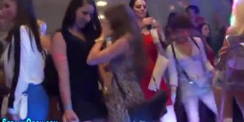 CFNM party teens banged