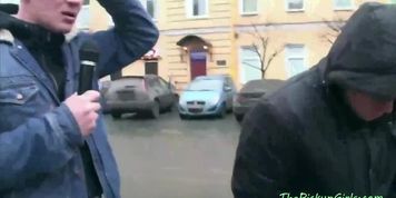 Picked Up Babe Enjoys Two Rough Boners
