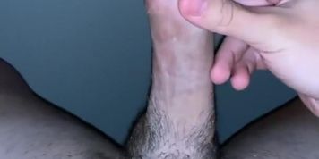 8 Inch Monster Dick Shoots Huge Load Of Cum! (Solo Male Muscle Stud Masturbation) Moaning Orgasm (Tiny Dick)