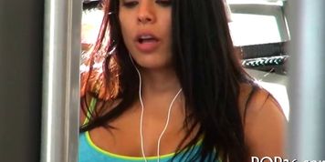 Teen hottie meets a cock - video 23