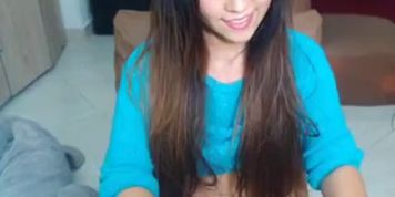 Model strips naked